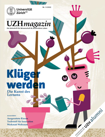 UZH Magazin 3/22 (Cover)
