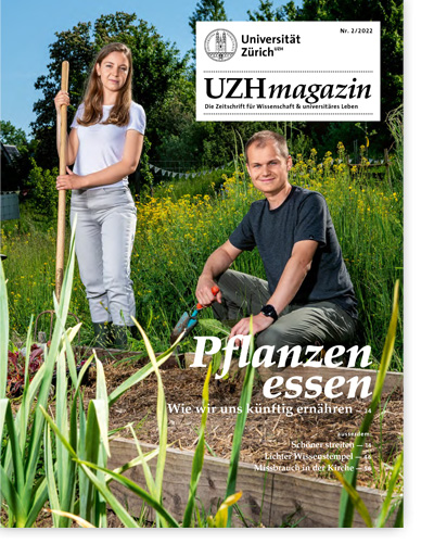 UZH Magazin 2/22 (Cover)